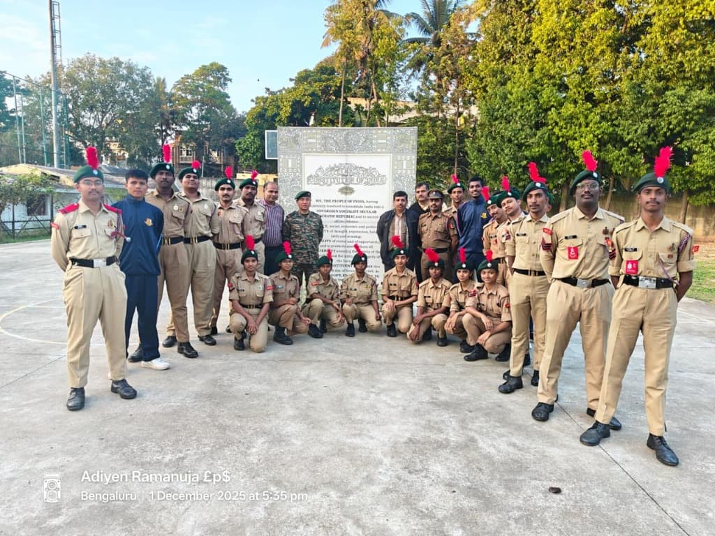 NCC Cadets Group Photo.